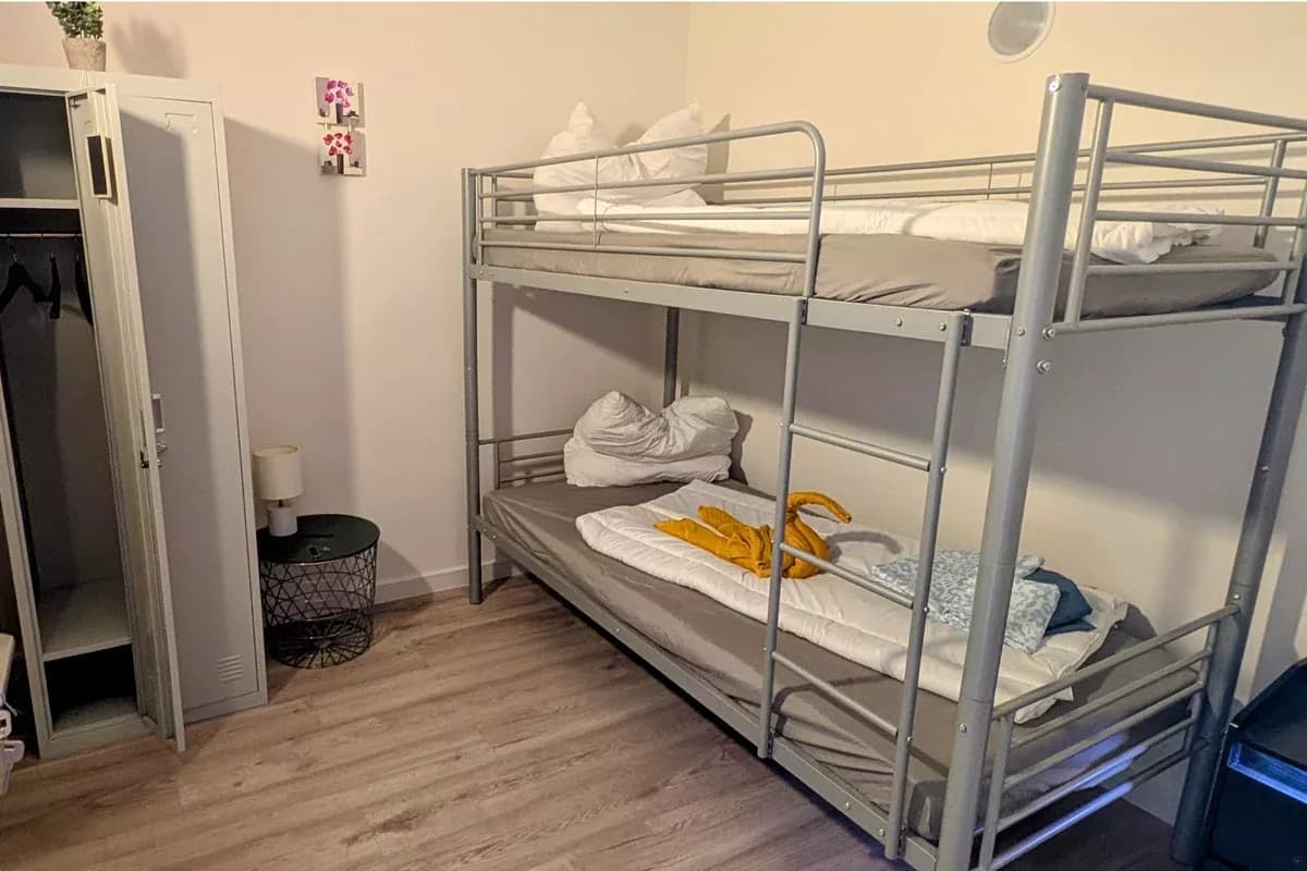 Hostel Schlafzimmer