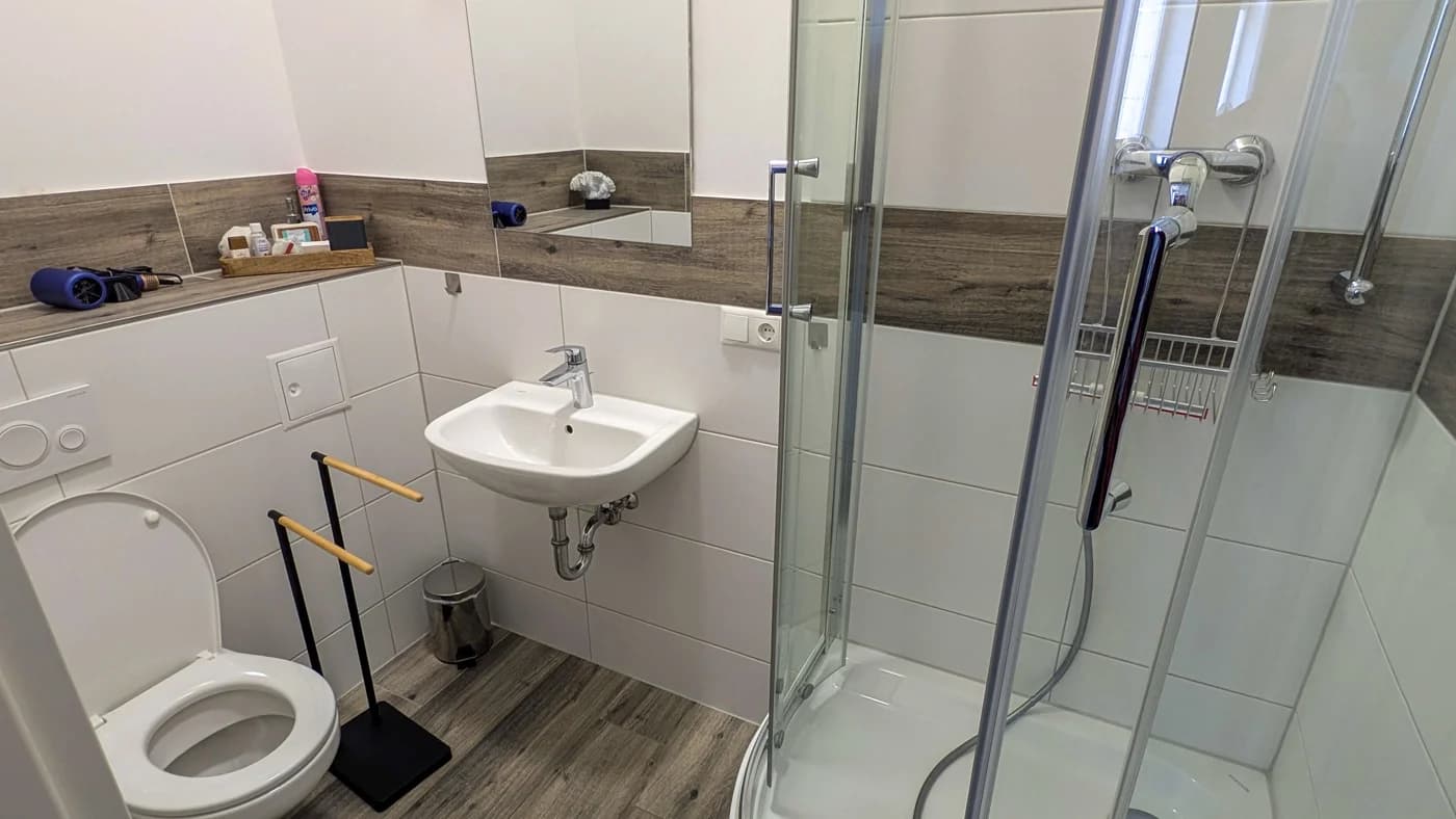 Loft shower room